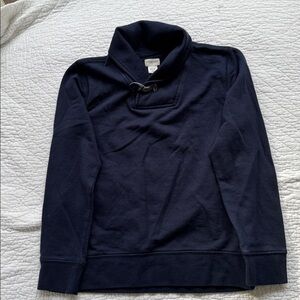 J Crew sweatshirt navy blue